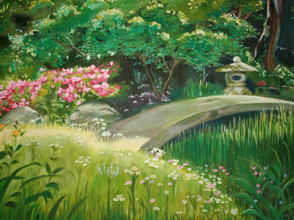 Arrietty oil painting
