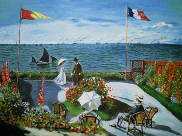 Reproduction of Claud Monet
