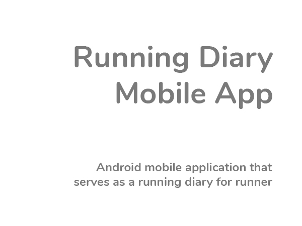 Running Diary App Github